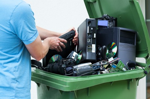 Eco-friendly disposal during flat clearance